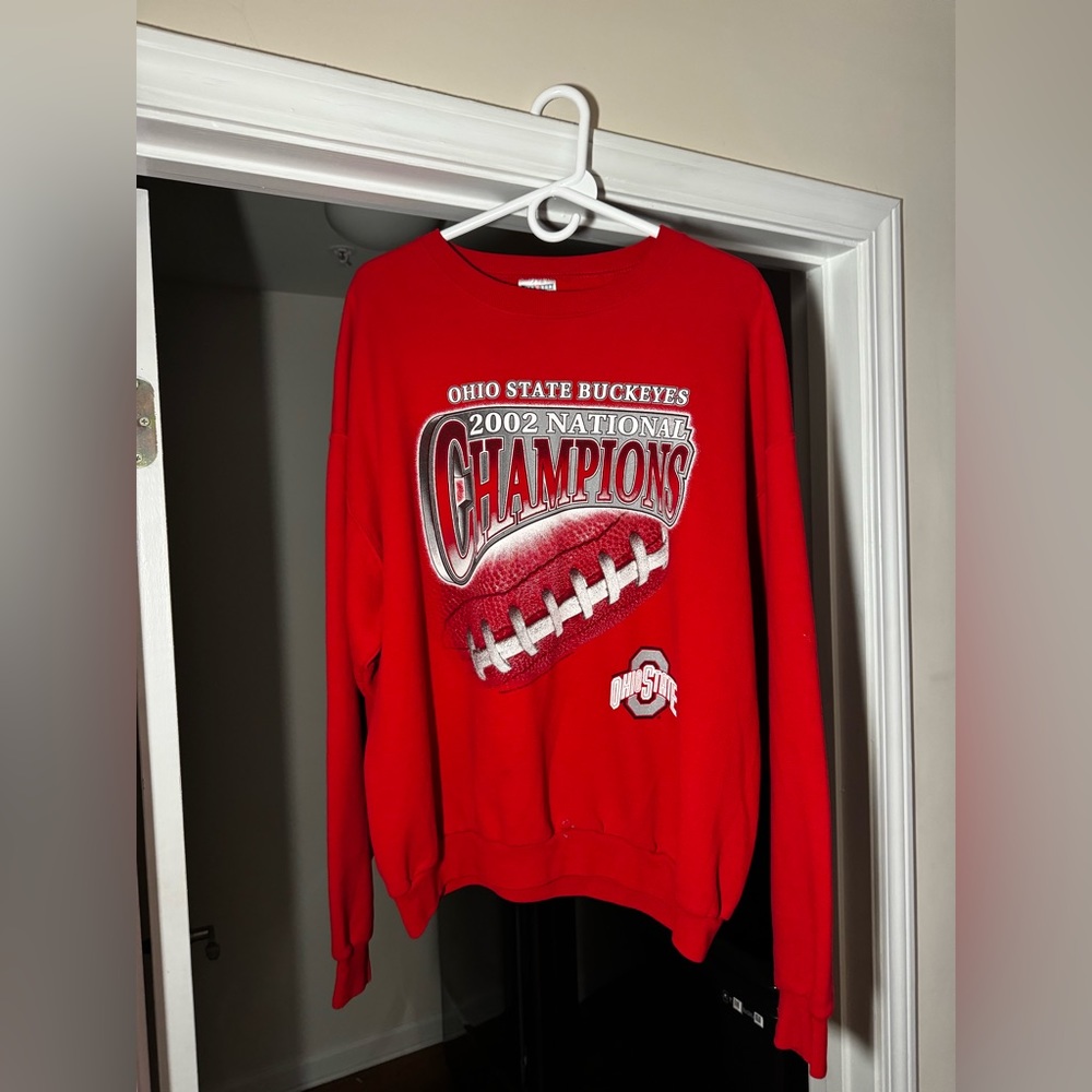 2002 Ohio State National Championship Crewneck Men’s XL